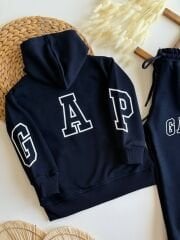 Gp kapşonlu pamuklu takım