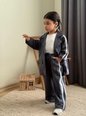 Blazer ceketli kız 3’lü takım