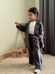 Blazer ceketli kız 3’lü takım