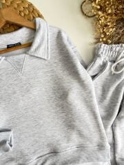 Unisex oversize pamuklu takım