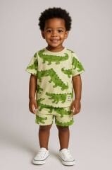 Zra unisexs şortlu takım