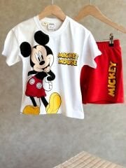 Mickey mouse şortlu takım
