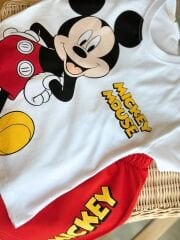 Mickey mouse şortlu takım