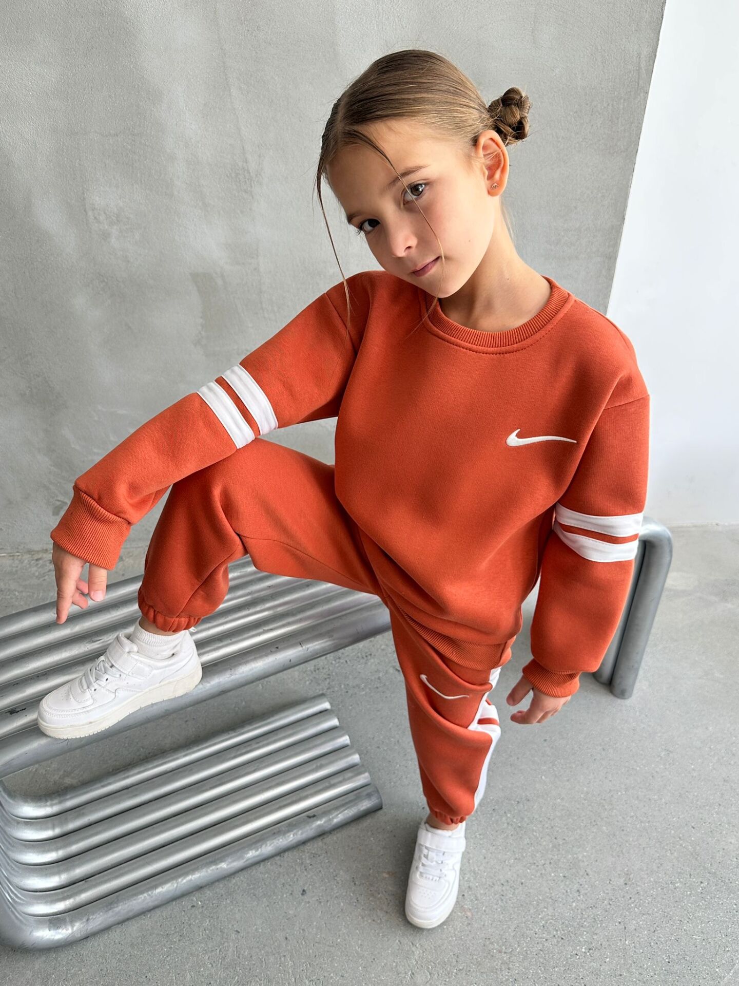 3 ip Şardonlu pamuklu takım