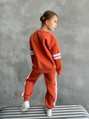 3 ip Şardonlu pamuklu takım