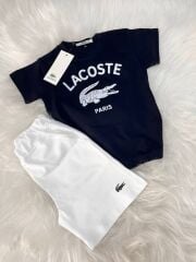 Lkst ithal beyaz şortlu takım