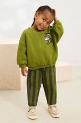 Capybara 3 ip şardonsuz pamuklu takım