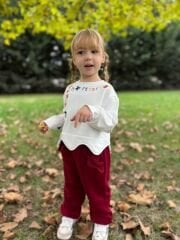 Kore özel tasarım çocuk pamuklu takım