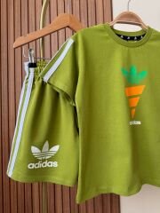 Adds orj baskılı şortlu takım