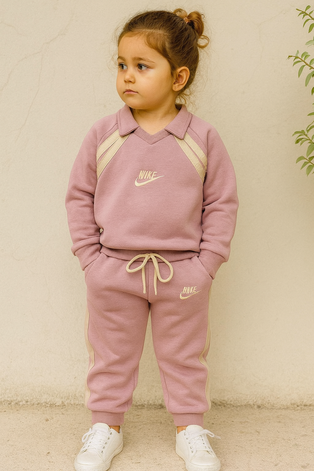 Nk oversize şardonlu Unisex pamuklu takım