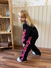 Fiyonk detay pamuklu takım