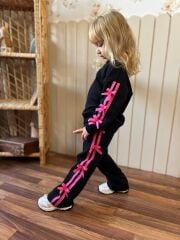 Fiyonk detay pamuklu takım