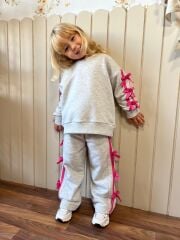 Fiyonk detay pamuklu takım