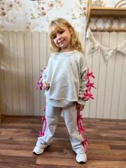 Fiyonk detay pamuklu takım