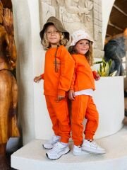 La’ciel Paris unisex 3 ip şardonsuz pamuklu takım