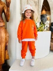 La’ciel Paris unisex 3 ip şardonsuz pamuklu takım