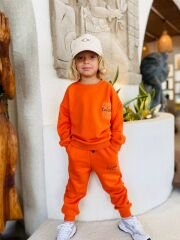 La’ciel Paris unisex 3 ip şardonsuz pamuklu takım