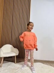 Kabak detay 3 ip şardonsuz pamuklu takım