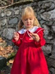 Yeni yıl vintage elbise