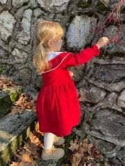 Yeni yıl vintage elbise