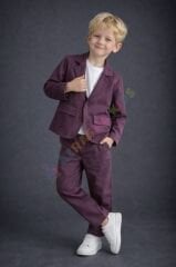 Ceket pantolon pamuklu Keten erkek takım