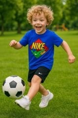 Pamuklu şortlu takım