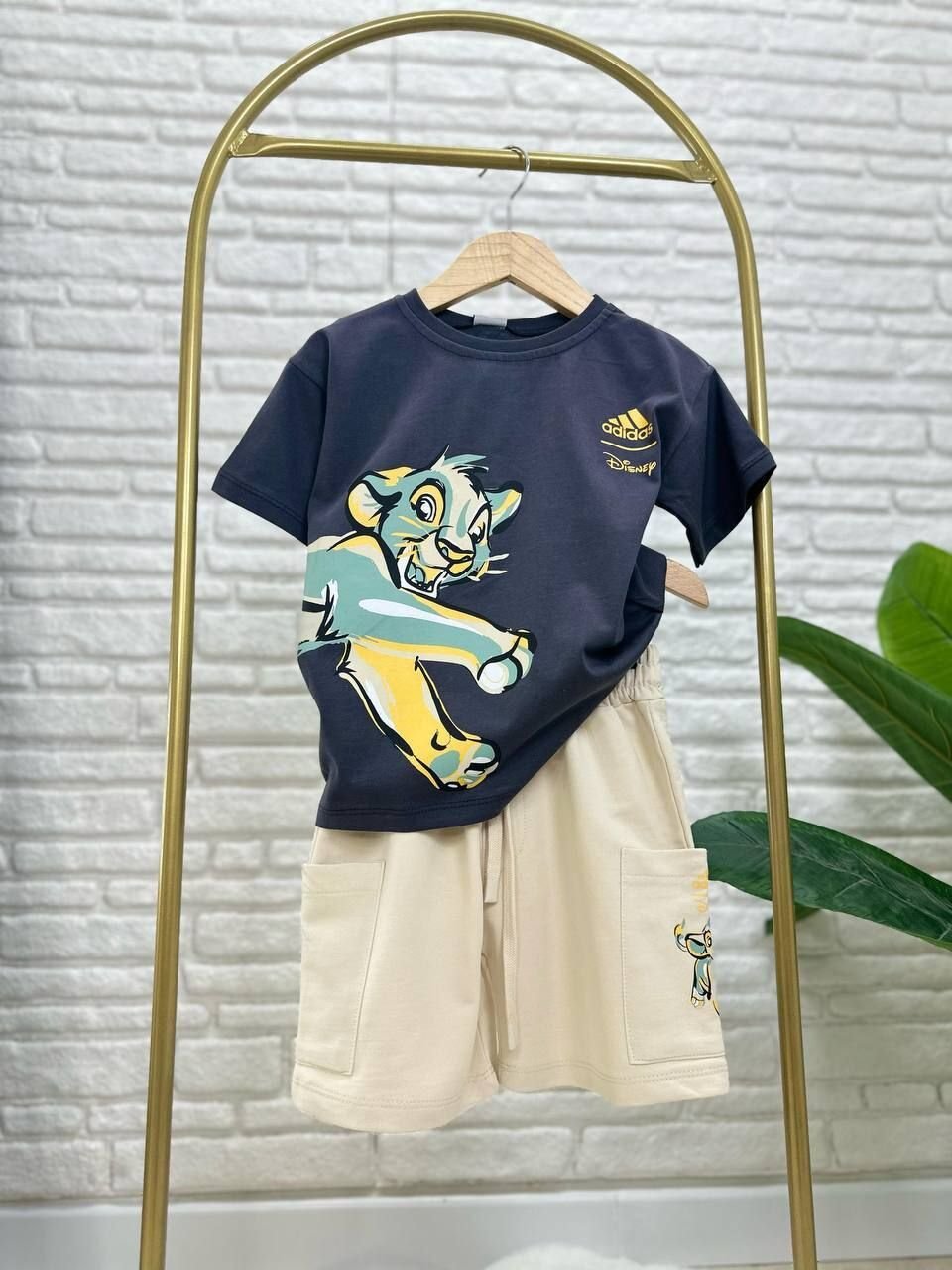 Simbat karakter detay pamuklu takım