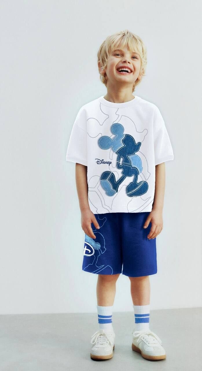 Denim işleme detaylı takım