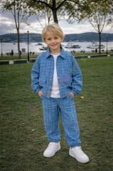 Jeans gömlek 3’lü takım