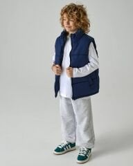 Fermuarlı Unisex şişme yelek